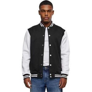 Urban Classics Pánská 2-tone College mikina, Černá/bílá, XS Urban Classics Pánská 2-tone College mikina, Černá/bílá, XS