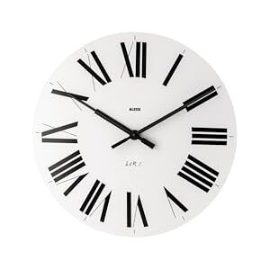 Alessi 12 W Firenze, nástěnné hodiny z ABS, bílé Alessi 12 W Firenze, nástěnné hodiny z ABS, bílé