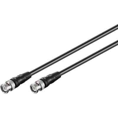 Goobay BNC kabel 3 m, RG59 koaxiální kabel se 75 ohmy, 2násobně stíněný, pro video, monitorovací kameru, CCTV, osciloskop 50424 Goobay BNC kabel 3 m, RG59 koaxiální kabel se 75 ohmy, 2násobně stíněný, pro video, monitorovací kameru, CCTV, osciloskop 50424