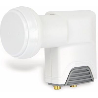 Goobay 67272 univerzální Quad LNB digitální satelitní příjem 4 účastníci přímé digitální televize UHD 8K F zdířka ochrana proti počasí SAT DVB-S2 bílá Goobay 67272 univerzální Quad LNB digitální satelitní příjem 4 účastníci přímé digitální televize UHD 8K F zdířka ochrana proti počasí SAT DVB-S2 bílá