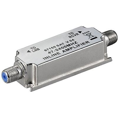 Goobay 67155 SAT/BK anténní zesilovač 47 MHz 2400 MHz, Goobay 67155 SAT/BK anténní zesilovač 47 MHz 2400 MHz,