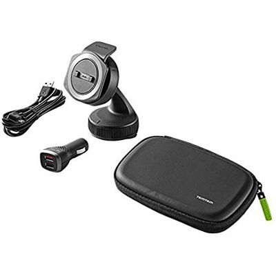 TomTom Držák do auta Rider pro všechny modely Rider včetně USB rychlonabíječky, kabelu a tašky (viz seznam kompatibility níže) TomTom Držák do auta Rider pro všechny modely Rider včetně USB rychlonabíječky, kabelu a tašky (viz seznam kompatibility níže)