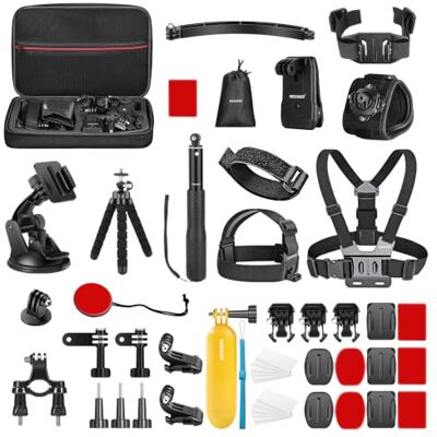 Neewer Sada příslušenství pro akční kameru pro GoPro Hero 6 5 4 3+ 3 2 1, Hero Session 5 Black AKASO EK7000 Apeman SJCAM DBPOWER AKASO VicTsing Rollei Neewer Sada příslušenství pro akční kameru pro GoPro Hero 6 5 4 3+ 3 2 1, Hero Session 5 Black AKASO EK7000 Apeman SJCAM DBPOWER AKASO VicTsing Rollei