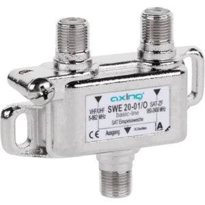 Axing SWE 20-01 výhybka satelitu pro spínání pozemního a Single LNB na výstup, 1 x Sat / Single-LNB Axing SWE 20-01 výhybka satelitu pro spínání pozemního a Single LNB na výstup, 1 x Sat / Single-LNB