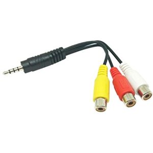 Xoro AV1 audio/video kabel adaptéru (15 cm, ACC400518, vhodný pro HRT 8719/8720/8724 Receiver + HTL/HTC televizor) černý Xoro AV1 audio/video kabel adaptéru (15 cm, ACC400518, vhodný pro HRT 8719/8720/8724 Receiver + HTL/HTC televizor) černý