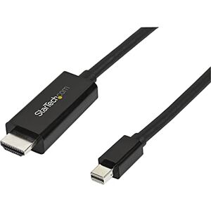 StarTech.com Mini-DisplayPort na-HDMI kabel – adaptér Mini-DisplayPort na HDMI s integrovaným kabelem monitoru počítače – černý – 3 m – Ultra HD 4k HMDI kabel 30 Hz mDP-na HDMI kabel (MDP2HDMM3MB) StarTech.com Mini-DisplayPort na-HDMI kabel – adaptér Mini-DisplayPort na HDMI s integrovaným kabelem monitoru počítače – černý – 3 m – Ultra HD 4k HMDI kabel 30 Hz mDP-na HDMI kabel (MDP2HDMM3MB)