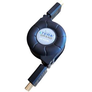 Tera Grand reth-wh343 Premium High Speed HDMI Einziehbares Kabel, 4.25-feet Tera Grand reth-wh343 Premium High Speed HDMI Einziehbares Kabel, 4.25-feet
