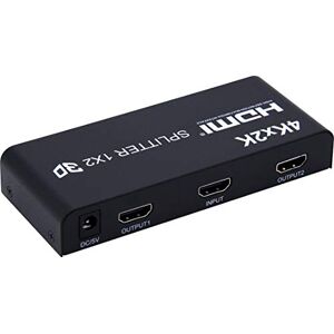 PremiumCord 4K HDMI Splitter 1-2 port se síťovým zdrojem, kovové pouzdro, rozlišení videa 4Kx2K 2160p UHD, Full HD 1080p 60Hz, 3D, HDCP, barva černá PremiumCord 4K HDMI Splitter 1-2 port se síťovým zdrojem, kovové pouzdro, rozlišení videa 4Kx2K 2160p UHD, Full HD 1080p 60Hz, 3D, HDCP, barva černá