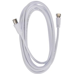 SCHWAIGER -KVCK173 532- SAT-anténní kabel / 3 m připojovací kabel/konfekcionovaný/ 75 dB/ 2násobně stíněný/konektor F > IEC zdířka/bílá SCHWAIGER -KVCK173 532- SAT-anténní kabel / 3 m připojovací kabel/konfekcionovaný/ 75 dB/ 2násobně stíněný/konektor F > IEC zdířka/bílá