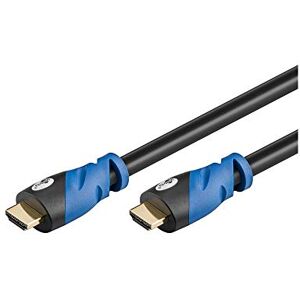 Goobay 72319 Premium HDMI High Speed kabel s Ethernetem 4K, Ultra-/Full-HD, 3D, pozlacený konektor 3 m černý Goobay 72319 Premium HDMI High Speed kabel s Ethernetem 4K, Ultra-/Full-HD, 3D, pozlacený konektor 3 m černý