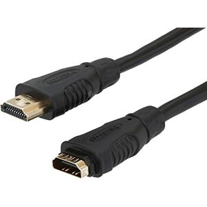 PremiumCord 4K High Speed HDMI prodlužovací kabel 5 m, Video 4K 2160p, Full HD 1080p, Deep Color, 3D, ARC, HDR, Dolby TrueHD, 10,2Gbps, pozlacené přípojky, černý PremiumCord 4K High Speed HDMI prodlužovací kabel 5 m, Video 4K 2160p, Full HD 1080p, Deep Color, 3D, ARC, HDR, Dolby TrueHD, 10,2Gbps, pozlacené přípojky, černý