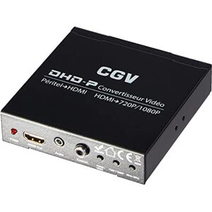 CGV DHD-P Scart-na HDMI konvertor, černý CGV DHD-P Scart-na HDMI konvertor, černý