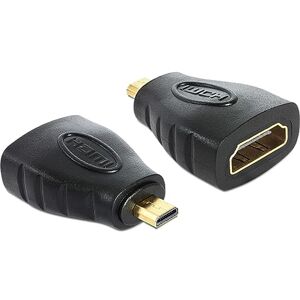 DeLock Adaptér High Speed HDMI Micro D konektor > A zdířka DeLock Adaptér High Speed HDMI Micro D konektor > A zdířka