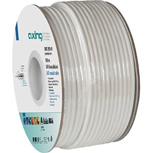 Axing SKB 395-01 Koaxialkabel 3-fach geschirmt für SAT-/BK-Hausinstallation 100 m Ring weiß Axing SKB 395-01 Koaxialkabel 3-fach geschirmt für SAT-/BK-Hausinstallation 100 m Ring weiß