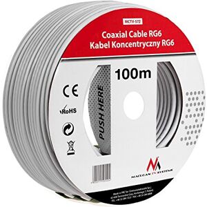 Maclean MCTV-572 SAT anténní kabel 100m koaxiální kabel RG6 1. 0CSS SAT kabel Maclean MCTV-572 SAT anténní kabel 100m koaxiální kabel RG6 1. 0CSS SAT kabel