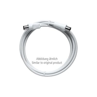 Axing BAK 200-80 BK-připojovací kabel Class A koaxiální kabel s konektorem IEC a zdířkou pro kabelové televize 2 m bílý Axing BAK 200-80 BK-připojovací kabel Class A koaxiální kabel s konektorem IEC a zdířkou pro kabelové televize 2 m bílý