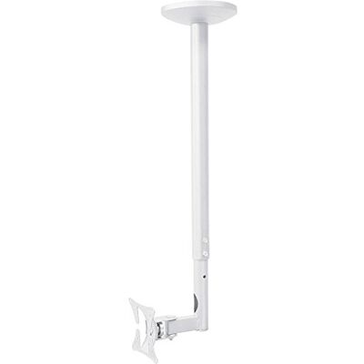 myWall HL4-1WL výškově nastavitelný stropní držák pro ploché panely, nosnost 25-76 cm, bílá záruka 20 let myWall HL4-1WL výškově nastavitelný stropní držák pro ploché panely, nosnost 25-76 cm, bílá záruka 20 let