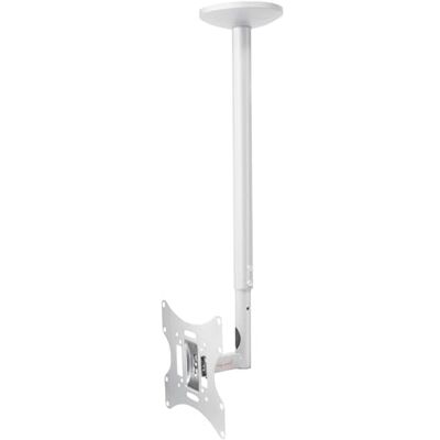 myWall HL4-2WL výškově nastavitelný stropní držák pro ploché obrazovky, 23-42 palců (58-107 cm), až 30 kg bílý myWall HL4-2WL výškově nastavitelný stropní držák pro ploché obrazovky, 23-42 palců (58-107 cm), až 30 kg bílý