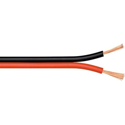 Goobay 67731 Kabel reproduktoru 2 x 0,75 mm² CCA lanko / kabel k boxu audio kabel metráž / Speaker Cable kabel kabel audio kabel / kabel subwoofer / červený černý / 50 m Goobay 67731 Kabel reproduktoru 2 x 0,75 mm² CCA lanko / kabel k boxu audio kabel metráž / Speaker Cable kabel kabel audio kabel / kabel subwoofer / červený černý / 50 m