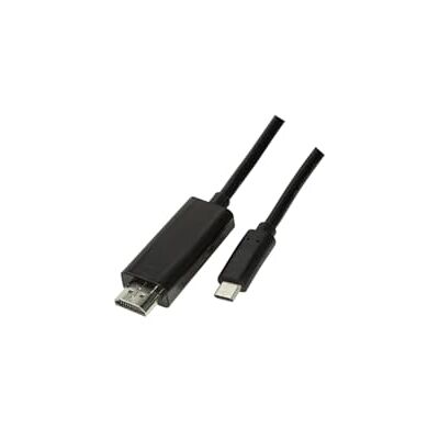 LogiLink UA0330 USB-C auf HDMI High Speed Anschlusskabel, Thunderbolt 3 kompatibel, 3m Schwarz LogiLink UA0330 USB-C auf HDMI High Speed Anschlusskabel, Thunderbolt 3 kompatibel, 3m Schwarz