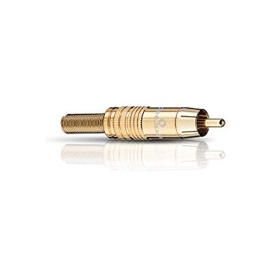 OEHLBACH CJG 51 GO Cinch konektor pro průřez kabelu do 5,5 mm zlatý OEHLBACH CJG 51 GO Cinch konektor pro průřez kabelu do 5,5 mm zlatý