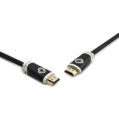 OEHLBACH Easy Connect HS 150 High Speed Ethernet HDMI KABEL 4k Ultra HD 50/60Hz, 2160p, HDR, 3D, 18Gbit/s OFC 2,5 m černý OEHLBACH Easy Connect HS 150 High Speed Ethernet HDMI KABEL 4k Ultra HD 50/60Hz, 2160p, HDR, 3D, 18Gbit/s OFC 2,5 m černý