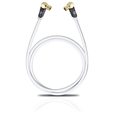 OEHLBACH Transmission Edge OFC anténní kabel pro TV a rádio koaxiální konektor m/w, zkosený, DVB-T2, HDTV, 4k & Ultra HD 75 cm bílý OEHLBACH Transmission Edge OFC anténní kabel pro TV a rádio koaxiální konektor m/w, zkosený, DVB-T2, HDTV, 4k & Ultra HD 75 cm bílý