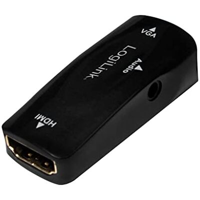 LogiLink CV0108 HDMI (zdířka) na VGA Plus Audio konvertor s čipovou sadou AG6200 bez snížení signálu černý LogiLink CV0108 HDMI (zdířka) na VGA Plus Audio konvertor s čipovou sadou AG6200 bez snížení signálu černý