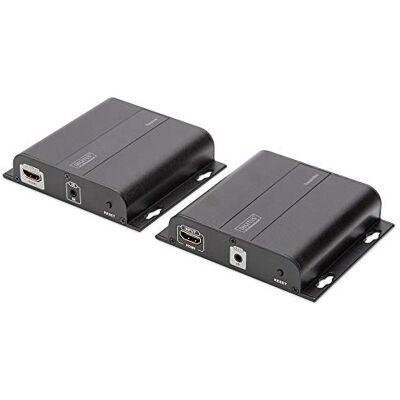 Digitus Professional 4K HDMI Extender přes CAT / IP Set video/audio/infračervený vysílač do 120 m Digitus Professional 4K HDMI Extender přes CAT / IP Set video/audio/infračervený vysílač do 120 m