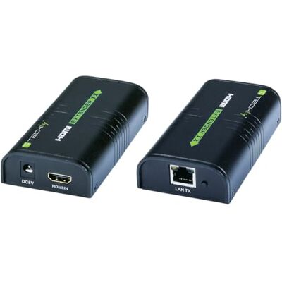 Techly IDATA-EXTIP-373 HDMI Extender/Splitter über IP 120m Schwarz Techly IDATA-EXTIP-373 HDMI Extender/Splitter über IP 120m Schwarz