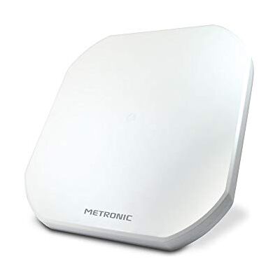 Metronic 498147 Flache Satellitenschüssel Flache SAT-Antenne Idealer digitaler Empfang integriertem Doppel-LNB Twin Weiß Metronic 498147 Flache Satellitenschüssel Flache SAT-Antenne Idealer digitaler Empfang integriertem Doppel-LNB Twin Weiß