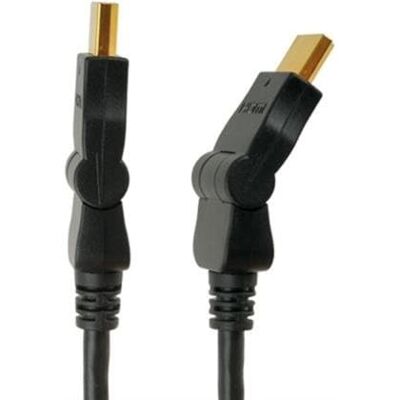 HDSupply High Speed HDMI kabel s Ethernetem, otočné konektory, 1,50 m HDSupply High Speed HDMI kabel s Ethernetem, otočné konektory, 1,50 m