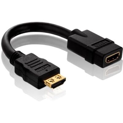 PureLink PureInstall PI030 High Speed HDMI/HDMI Pigtail + adaptér pro uložení portů (HDMI A zdířka na HDMI A zdířku), certifikace, 0,1 m PureLink PureInstall PI030 High Speed HDMI/HDMI Pigtail + adaptér pro uložení portů (HDMI A zdířka na HDMI A zdířku), certifikace, 0,1 m