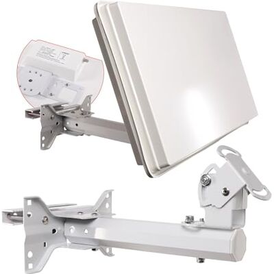 Selfsat H30D1 plochá anténa Single LNB Mini SAT zařízení balkon a obytný Selfsat H30D1 plochá anténa Single LNB Mini SAT zařízení balkon a obytný