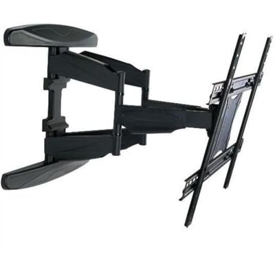 Techly Wandhalterung für LCD TV LED 40"-80" Ultra Slim FullMotion schwarz Schwarz Techly Wandhalterung für LCD TV LED 40"-80" Ultra Slim FullMotion schwarz Schwarz
