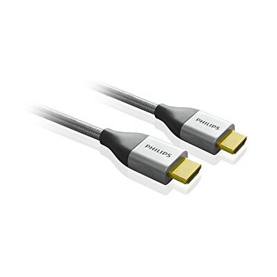 Philips SWV3445S/10 Premium kabel HDMI s ethernetem, šedý Philips SWV3445S/10 Premium kabel HDMI s ethernetem, šedý