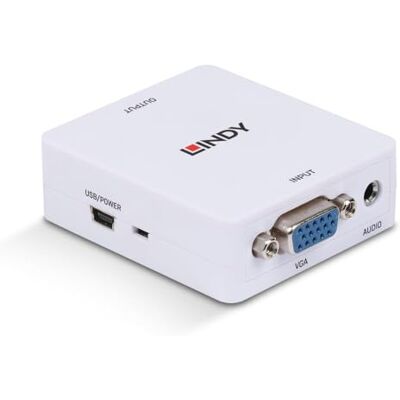 LINDY 38165 VGA a audio na HDMI konvertor LINDY 38165 VGA a audio na HDMI konvertor