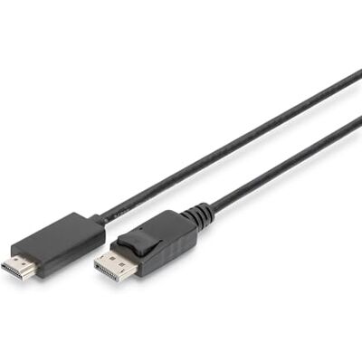 Digitus DisplayPort kabel adaptéru – 1 m – DP k HDMI – UHD 4k/60Hz Digitus DisplayPort kabel adaptéru – 1 m – DP k HDMI – UHD 4k/60Hz
