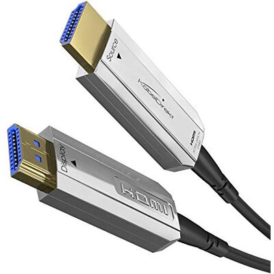 KabelDirekt – Optický 4K HDMI kabel – 100 m – High Speed – pro PS5, Xbox KabelDirekt – Optický 4K HDMI kabel – 100 m – High Speed – pro PS5, Xbox