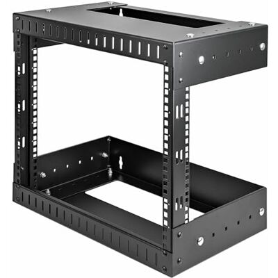 StarTech . com 8HE 19 palcový nástěnný síťový rack 2 sloupky, otevřený rám s nastavitelnou hloubkou (30-50 cm) stojan pro přístroje AV/dat/IT/Studio včetně klecových matic a šroubů (RK812WALLOA) StarTech . com 8HE 19 palcový nástěnný síťový rack 2 sloupky, otevřený rám s nastavitelnou hloubkou (30-50 cm) stojan pro přístroje AV/dat/IT/Studio včetně klecových matic a šroubů (RK812WALLOA)