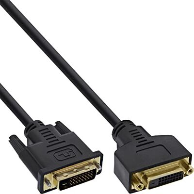 InLine 17763P DVI-D prodloužení Premium, digitální 24+1 konektor / zdířka, Dual Link, 3 m InLine 17763P DVI-D prodloužení Premium, digitální 24+1 konektor / zdířka, Dual Link, 3 m