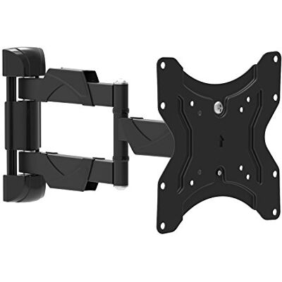 Maclean TV nástěnný držák otočný sklopný pro 13–55 palců OLED QLED LED televizor a monitor do 30 kg Univerzální VESA Maclean TV nástěnný držák otočný sklopný pro 13–55 palců OLED QLED LED televizor a monitor do 30 kg Univerzální VESA