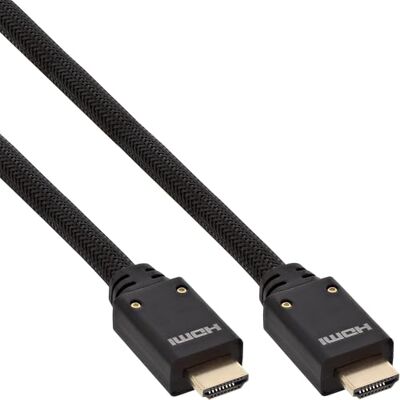 InLine 17510A HDMI aktivní kabel, HDMI-High Speed s Ethernetem, 4K2K, konektor/konektor, černá/zlatá, nylonová pletenina plášť 10 m InLine 17510A HDMI aktivní kabel, HDMI-High Speed s Ethernetem, 4K2K, konektor/konektor, černá/zlatá, nylonová pletenina plášť 10 m