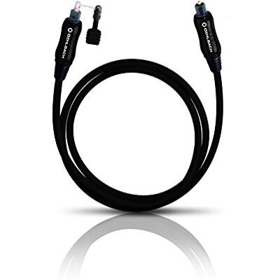 OEHLBACH Opto Star Black 400 vysoce kvalitní a flexibilní optický digitální kabel s 3,5 mm LWL adaptérem 4 m černý OEHLBACH Opto Star Black 400 vysoce kvalitní a flexibilní optický digitální kabel s 3,5 mm LWL adaptérem 4 m černý