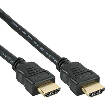 InLine 17005P HDMI kabel 5m HDMI typ A (standardní) černý InLine 17005P HDMI kabel 5m HDMI typ A (standardní) černý