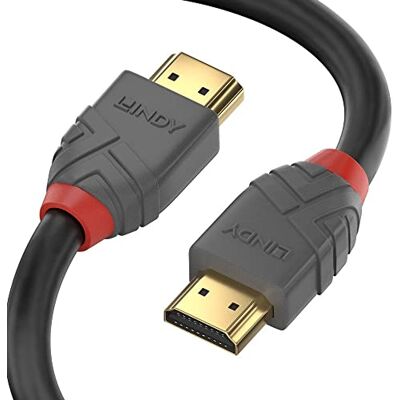 LINDY 36962 1m HDMI High Speed HDMI Kabel, Anthra Line LINDY 36962 1m HDMI High Speed HDMI Kabel, Anthra Line