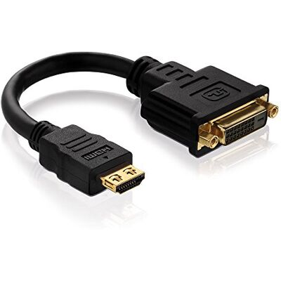 PureLink PureInstall PI060 High Speed HDMI/DVI adaptér (HDMI A konektor na DVI-D zdířku (24+1)), certifikovaný, 0,1m PureLink PureInstall PI060 High Speed HDMI/DVI adaptér (HDMI A konektor na DVI-D zdířku (24+1)), certifikovaný, 0,1m