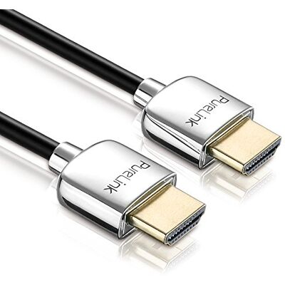 PureLink ProSpeed Series PS1500-005 SuperThin High Speed HDMI kabel s ethernetovým kanálem (konektor HDMI-A oboustranný) 0,5 m černý PureLink ProSpeed Series PS1500-005 SuperThin High Speed HDMI kabel s ethernetovým kanálem (konektor HDMI-A oboustranný) 0,5 m černý