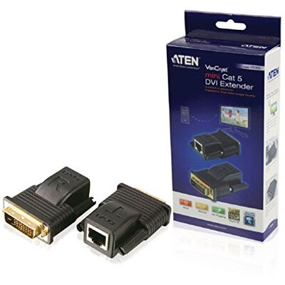 Aten VE066-AT DVI Extender (prodloužení) přes síťový kabel RJ45 20 m černý Aten VE066-AT DVI Extender (prodloužení) přes síťový kabel RJ45 20 m černý