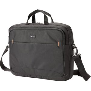 Amazon Basics Kompaktní taška na laptop, taška přes rameno/taška s kapsami pro uložení příslušenství, pro laptopy do (17,3 palců 44 cm), černá, 1 kus Amazon Basics Kompaktní taška na laptop, taška přes rameno/taška s kapsami pro uložení příslušenství, pro laptopy do (17,3 palců 44 cm), černá, 1 kus